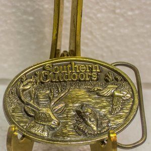 Vintage 1986 Limited Edition Southern Outdoors Belt Buckle